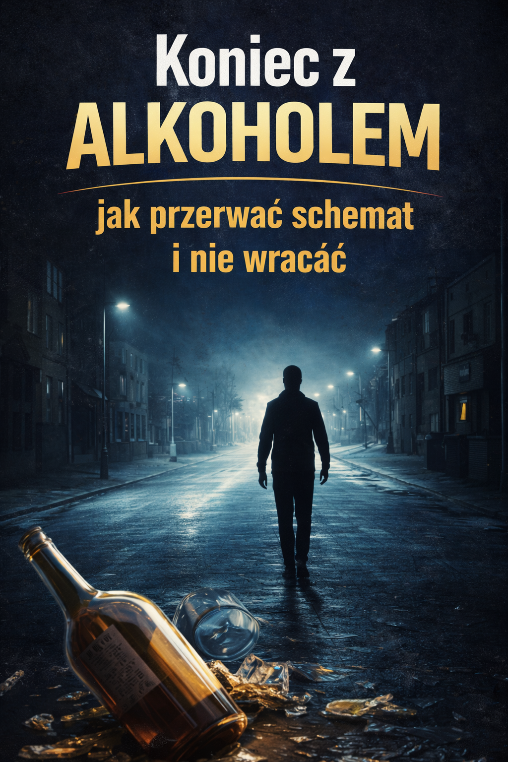 Okładka e-booka „Koniec z alkoholem — jak przerwać schemat i nie wracać”